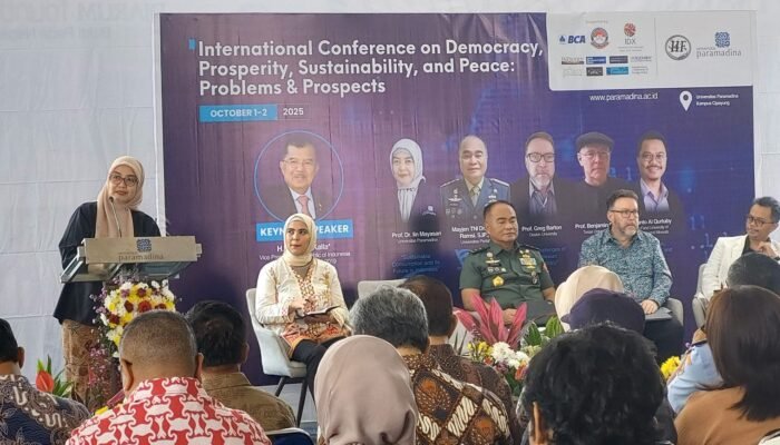 Universitas Paramadina Gelar Konferensi Internasional Bahas Demokrasi, Kemakmuran, Keberlanjutan, dan Perdamaian