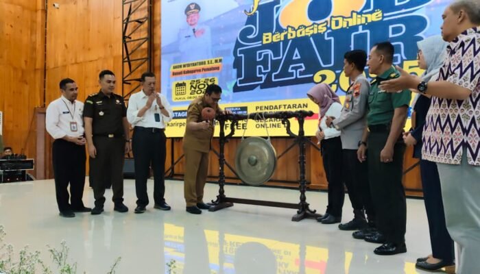 Wabup Pemalang Secara Resmi Buka Job Fair Berbasis Online di RGP Convention Center