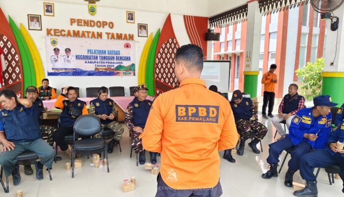 BPBD Pemalang Gelar Pelatihan Satgas Tangguh Bencana di Kecamatan Taman