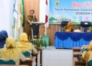 Buka Rakor Germas, Wakil Bupati Katakan Kesehatan Dimulai dari Perilaku Bersih