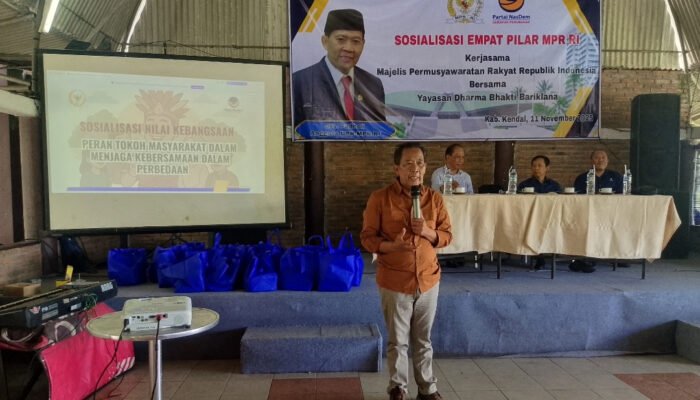 Sosialisasi Pilar Kebangsaan, Drs Fadholi: Tokoh Masyarakat Berperan Penting Sebagai Perekat Sosial