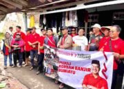 Harris Turino Salurkan Bantuan Peduli Kemanusiaan bagi Korban Banjir Bumiayu