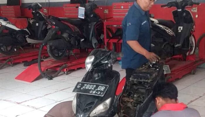 SMK Mutubumi Buka Layanan Servis Gratis  Bagi Masyarakat Terdampak Banjir