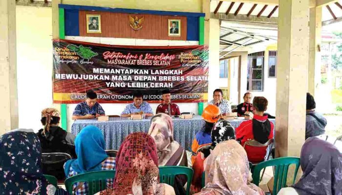 Konsolidasi Besar Masyarakat Brebes Selatan di Pagojengan Perkuat Langkah Pemekaran Kabupaten