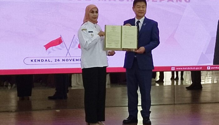 Walikota Sue Machi dan Bupati Kendal Tandatangani LoI Menuju Sister City
