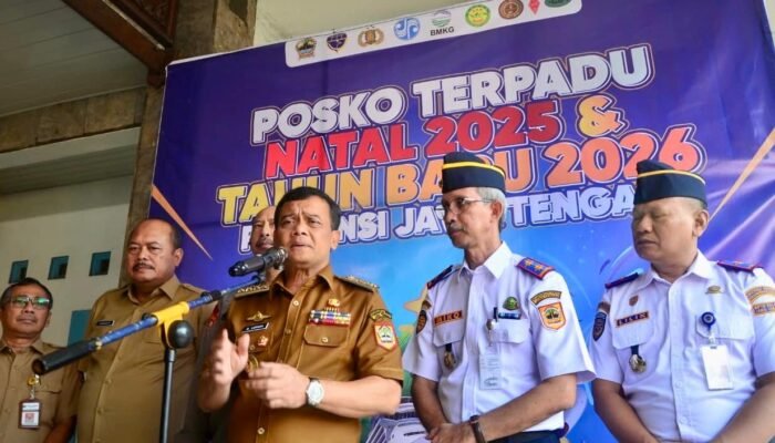 Jateng Siaga Nataru: Ahmad Luthfi Instruksikan Pelayanan Berbasis Kemanusiaan