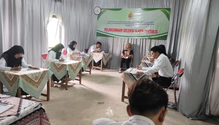 Gelar Seleksi Ketat Perangkat Desa Jatingarang Gandeng Akademisi Akhirnya Tiga Posisi Terisi