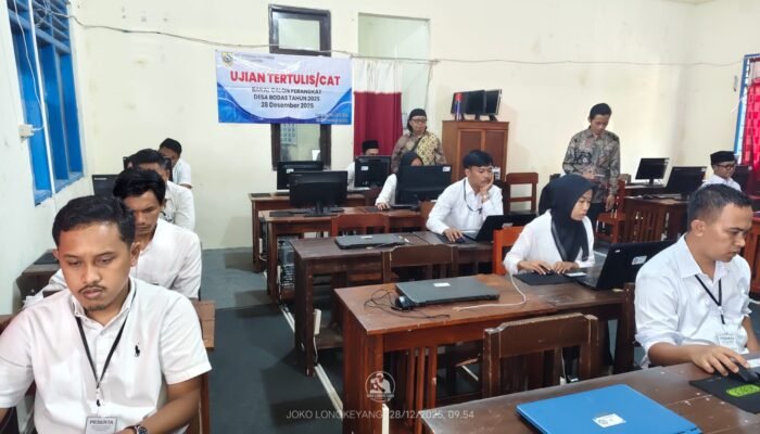 Transparansi Ujian Perangkat Desa Bodas, Sistem CAT Jadi Penentu