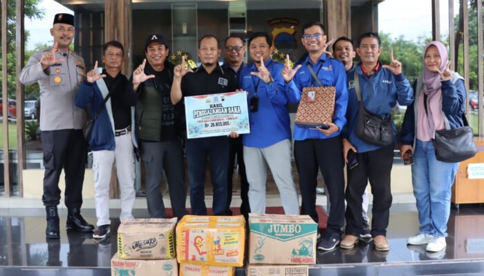 Aksi Kemanusiaan Galang Dana Forwaken dan Polres Kendal Berhasil Kumpulkan 26 Juta Rupiah Lebih