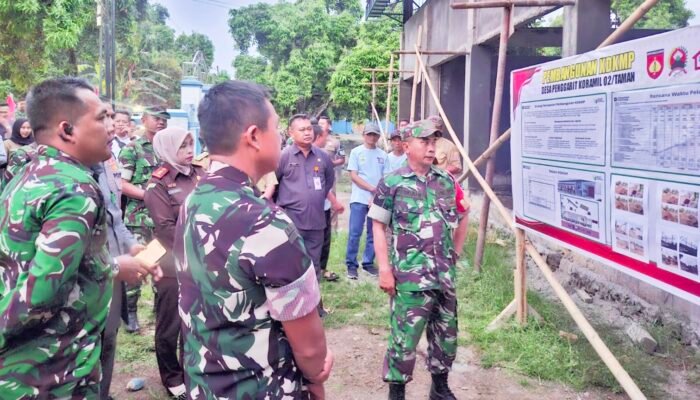Perkuat Ekonomi Desa, Danrem 071/Wijayakusuma Pantau Pembangunan KDKMP di Pengggarit