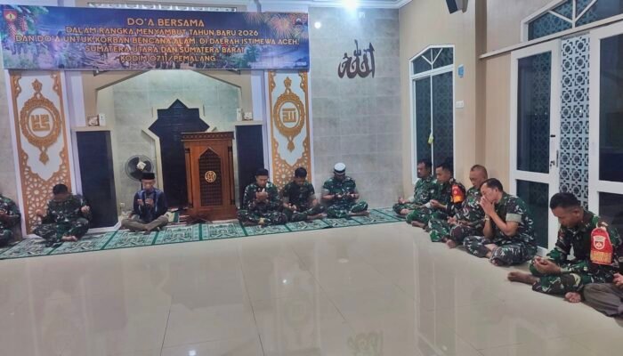 Refleksi Akhir Tahun: Kodim Pemalang Lantunkan Doa untuk Korban Bencana