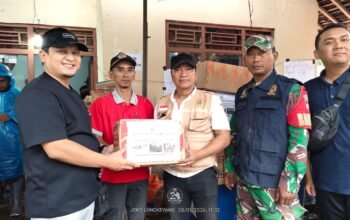 Moga Berduka, Klinik Utama Gondo Medika Sehat Kirim Puluhan Paket Logistik Darurat