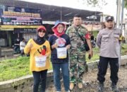 Sinergi TNI-Polri Kawal Aksi Kemanusiaan PAMDI Pemalang di Banjardawa