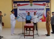 Lantik Kasi Pelayanan Baru, Kades Loning Katakan Perkuat Pelayanan Publik