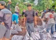 Slamet Ramuji DPRD PKB Pimpin Kerja Bakti, Desak Pembangunan Tanggul Darurat di Desa Mojo