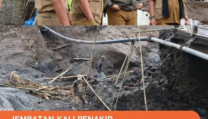 Bencana Alam Desa Penakir Jembatan Putus, Pemkab Pemalang Kebut Pemulihan