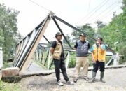 Jembatan Mendelem Terputus, Kadis DPU Katakan Jembatan Darurat Dikebut Sebelum Lebaran