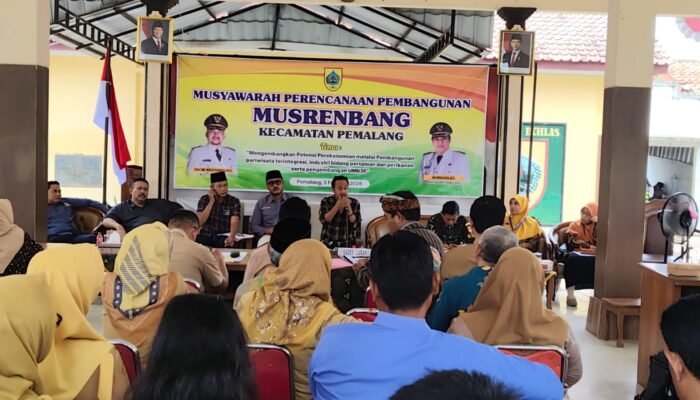 Buka Musrenbang Camat Pemalang Katakan Dana Desa Susut 70 Persen , Inilah Penjelasannya