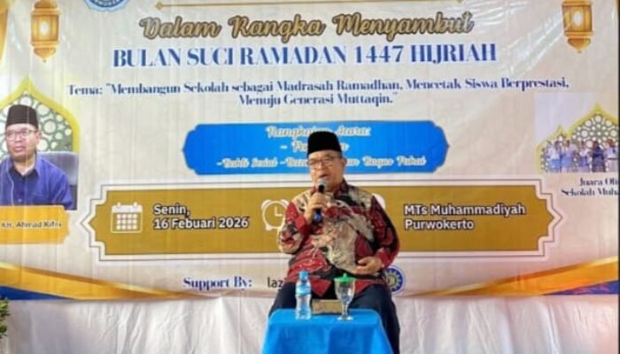 Kolaborasi Seni, Tausyiyah, dan Apresiasi Prestasi Warnai Tabligh Akbar MTs Muhammadiyah Purwokerto