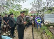 Penghormatan Terakhir bagi Peltu Purwoko, Dandim Pemalang Pimpin Prosesi Pemakaman Militer