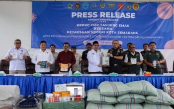 Penyelundupan 90,2 Ton Kratom Terbongkar di Semarang, Wagub Jateng Puji Sinergi Aparat