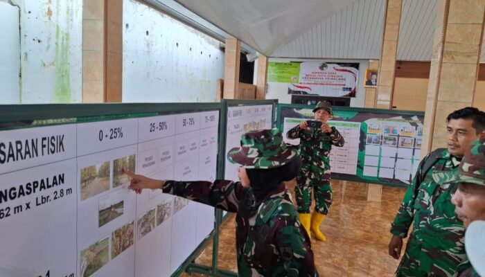 Korem 071/Wijayakusuma Pantau Progres TMMD Sengkuyung di Pemalang