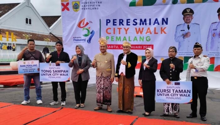 HUT ke-451 Pemalang: Bank Pemalang Perkuat Estetika City Walk