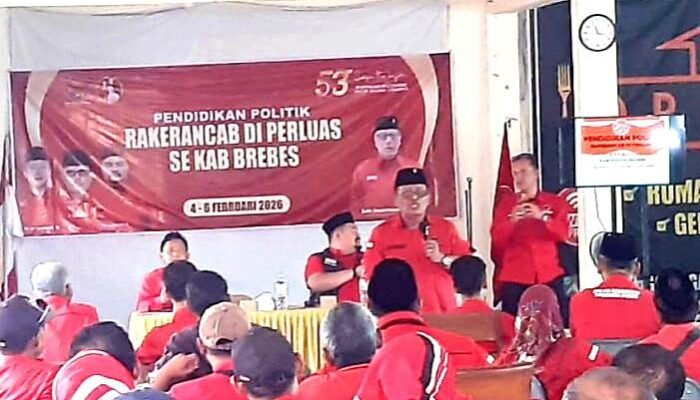 DPC PDI Perjuangan Brebes Konsolidasikan dan Sosialisasikan Perluasan Penjaringan PAC