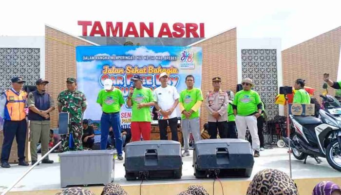 Komite Pemekaran Sukses Menggelar Car free Day Hari Jadi Brebes ke-348 di Bumiayu