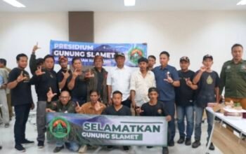 Gunung Slamet Terancam Masif, Presidium Gruduk DPRD Pemalang Desak Jadikan Status Taman Nasional