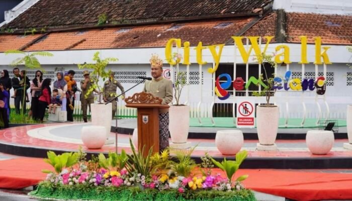 Ikon Baru Kabupaten Pemalang Diresmikan, Pimpinan DPRD Hadiri Peresmian City Walk