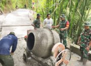 Dandim 0709/Kebumen Tinjau Pelaksanaan TMMD Reguler Ke 127 Di Desa Somagede