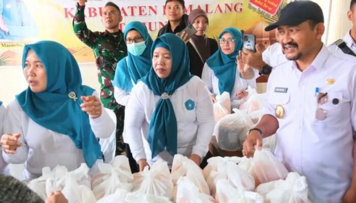 Tekan Inflasi Hingga Level Desa, Pemkab Pemalang Gelar Pasar Murah di Pulosari