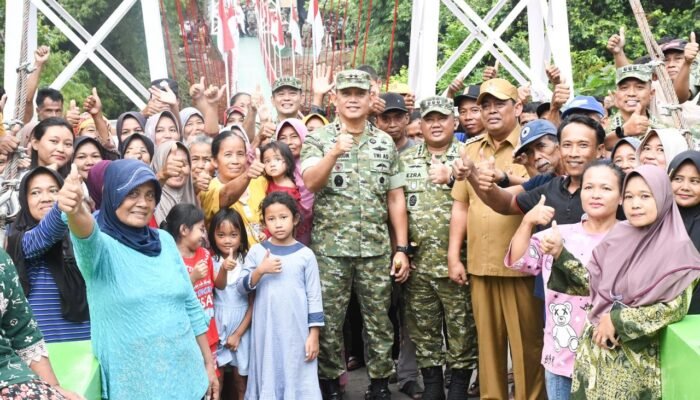 TNI Hadir untuk Rakyat, 39 Jembatan Perintis Garuda Kini Hubungkan Desa di Jateng-DIY