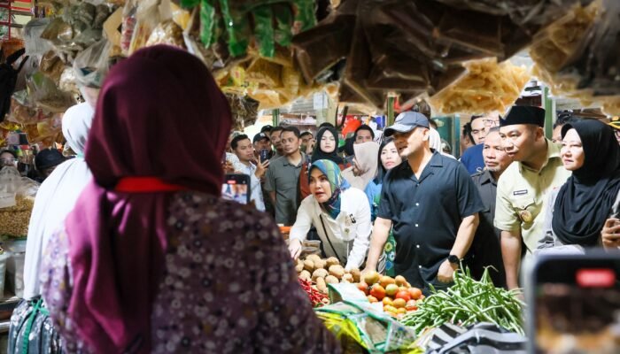 Sidak Pasar Bunder, Ahmad Luthfi Jamin Stok Pangan Aman Jelang Lebaran