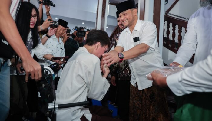 Haru! Ahmad Luthfi Wujudkan Mimpi Lebaran Anak Panti di Wisma Perdamaian