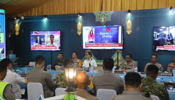 Panglima TNI dan Kapolri Tinjau Pos Terpadu Mudik Lebaran 2026 di Medan