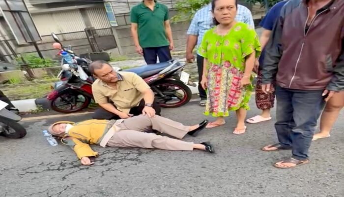 Aksi Spontan Ahmad Luthfi Tolong Korban Kecelakaan di Gombel Semarang