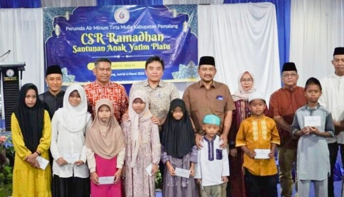 Ramadan Berbagi: Perumda Tirta Mulya Pemalang Santuni Ratusan Anak Yatim dan Lansia
