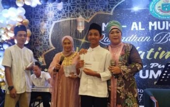 Berbagi Kebahagiaan Jelang Lebaran, Perguruan MK Al Mukarramah Santuni 1000 Yatim dan Dhuafa