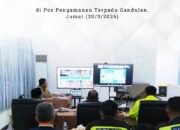 Bupati Pemalan Pantau Malam Takbiran di Pos Gandulan via Zoom Meeting