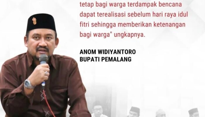 Lebaran Tenang: Bupati Pemalang Tuntaskan Pemulihan Pasca-Banjir Pulosari