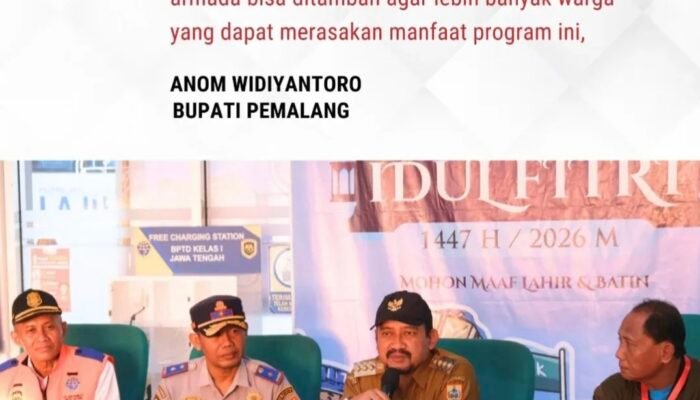 Mudik Gratis! Bupati Pemalang Sambut Kepulangan 100 Perantau dari Jakarta