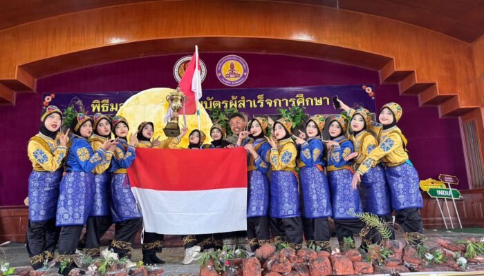 Siswa SMAN 4 Semarang Sabet Juara Umum di Thailand, Pukau Dunia dengan Ratoh Pukat