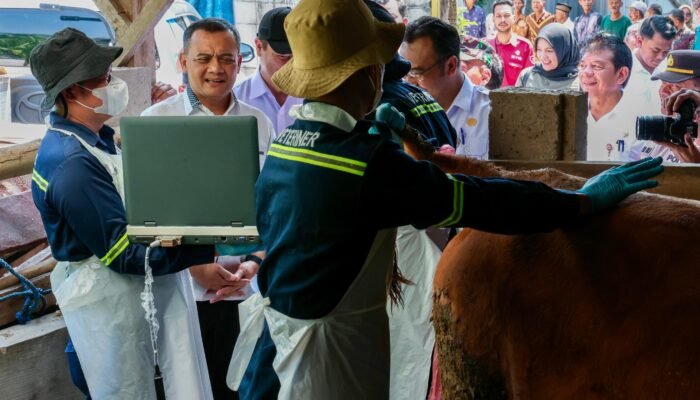 Sidak Ternak di Sragen, Ahmad Luthfi Pastikan Stok Hewan Kurban Aman dan Sehat