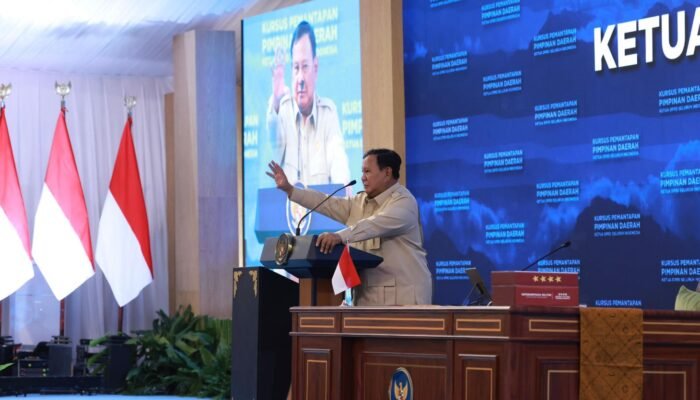 Prabowo Ingatkan Persatuan ke Seluruh Ketua DPRD: Partai Politik Boleh Beda, tapi Semua Harus Cinta Tanah Air