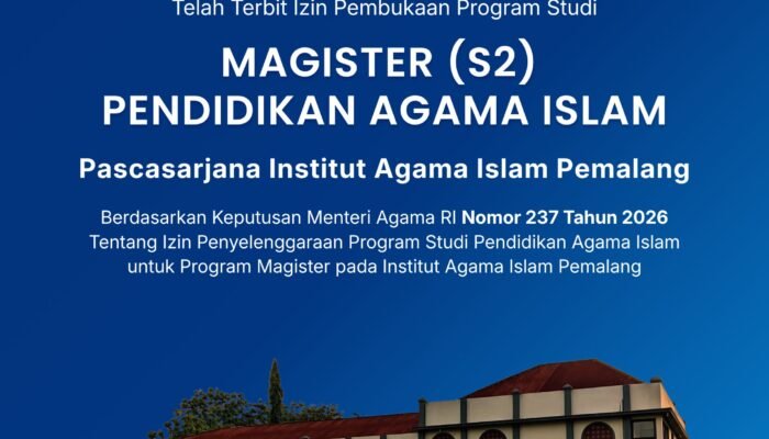 INSIP Pemalang Resmi Buka Program S2 PAI, Siap Cetak Magister Unggul