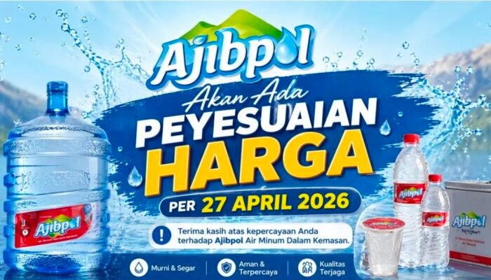 Harga Plastik Meroket 70%, Tarif AMDK Ajibpol di Pemalang Resmi Berubah