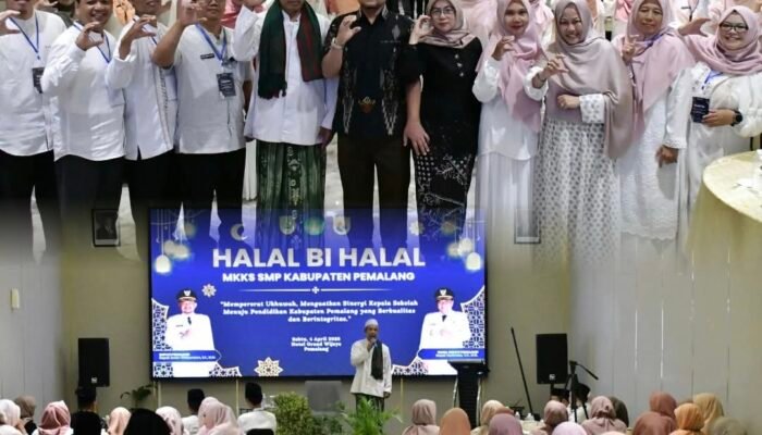 Bupati Pemalang Dorong Sinergi Kepala Sekolah SMP di Momen Halalbihalal
