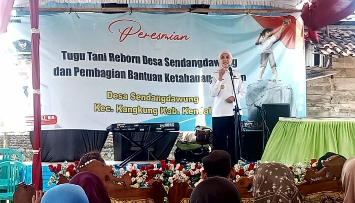 Bupati Kendal: Tugu Tani Reborn Mencerminkan Semangat, Kerja Keras, dan Gotong-Royong Para Petani Desa Sendangdawung